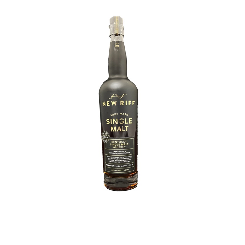 New Riff Cask Strength Single Malt Whiskey 750ML