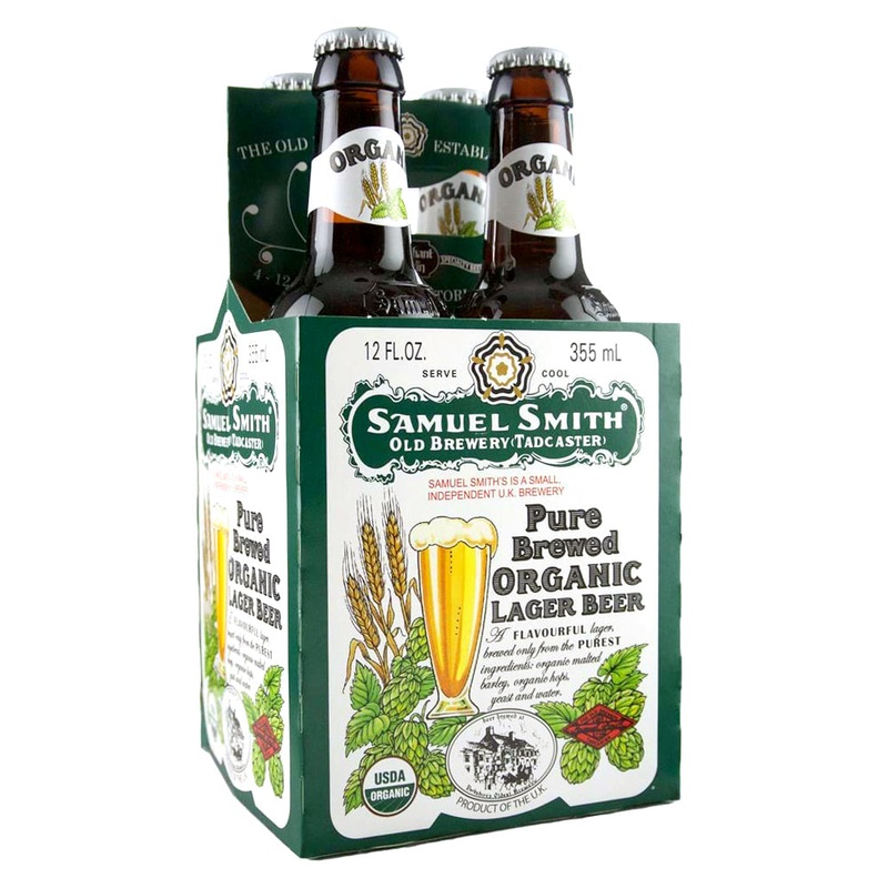 Samuel Smith’s Pure Brewed Organic Lager Beer