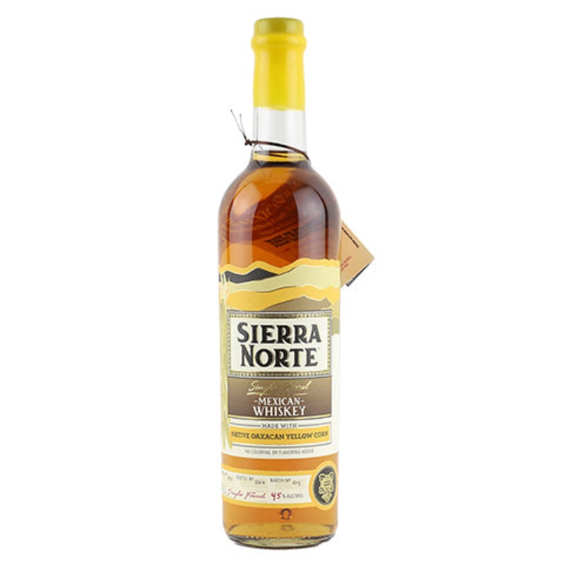 Sierra Norte Single Barrel Mexican Whiskey (Yellow) 750ML BTL