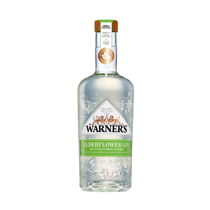 Warners Gin Elderflower 750ML 750ml Bottle