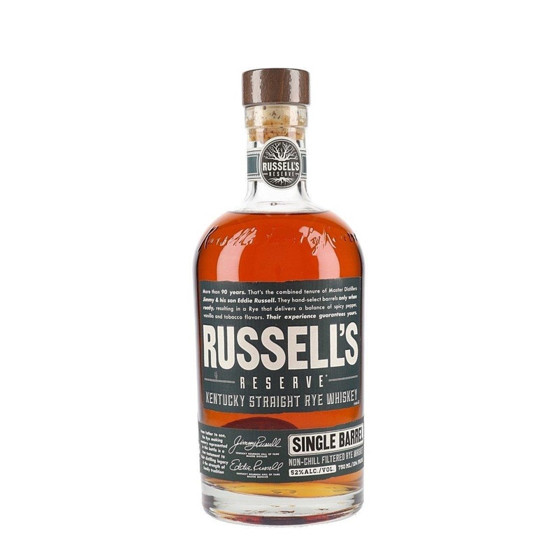 Whiskey Rye Russell’s Reserve Single Barrel