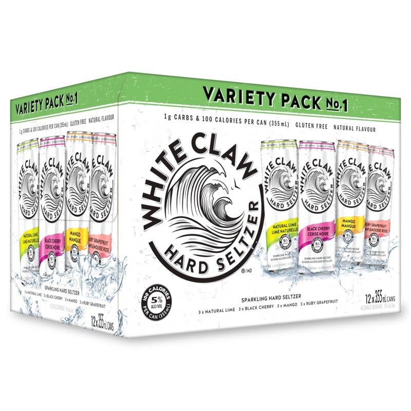 WHITE CLAW HARD SELTZER MIXER NO 1 355ML 12PK CAN @ Southgate [1022909] 4260 ml