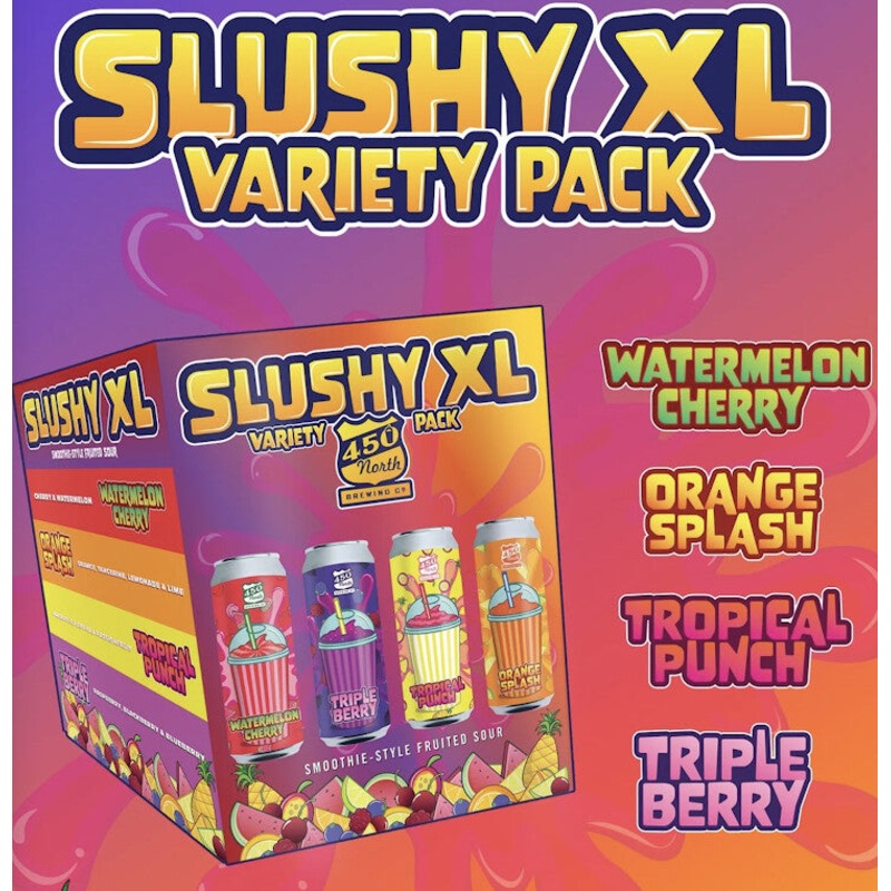 450 North Slushy XL Variety Pack