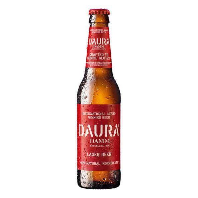 Beer Estrella Daura Damm 6pk