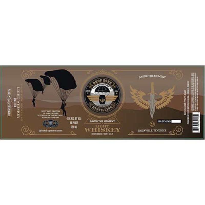 Drop Zone Light Whiskey 750ML BTL
