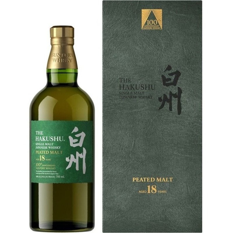 Hakushu 18 Year Old 100th Anniversary Peated Single Malt Whisky 700ML BTL