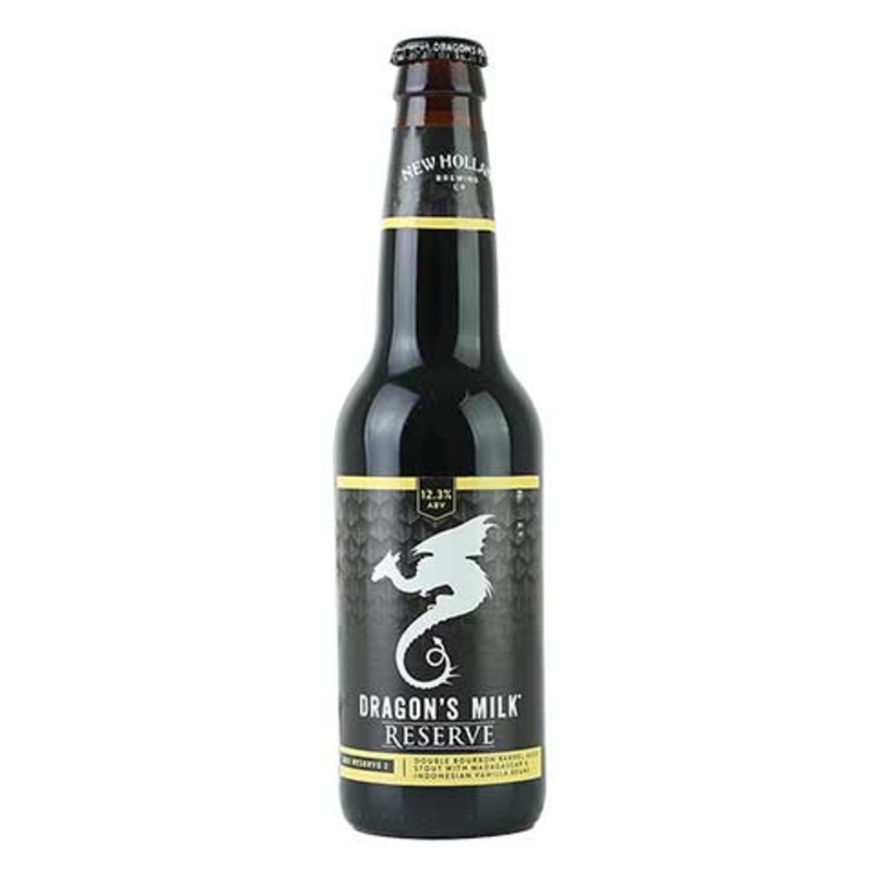 New Holland Dragons Milk Reserve: Double Bourbon Barrel-Aged Stout With Madagascar & Indonesian Vanilla Beans (2021-2) 12OZ SINGLE BTL