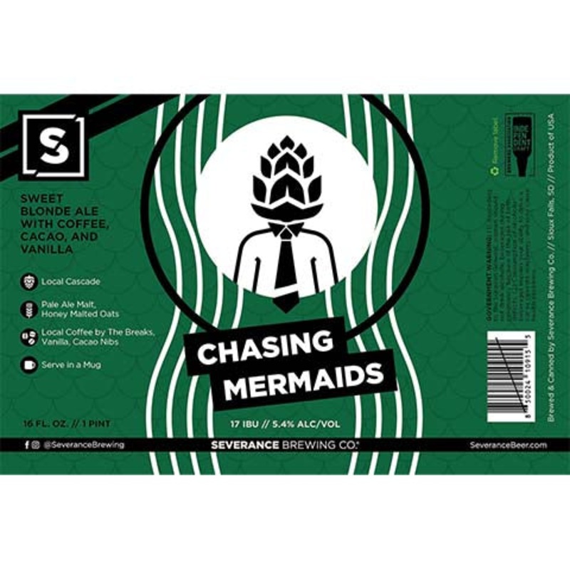 Severance Chasing Mermaid Sweet Blonde Ale 16OZ SINGLE CAN