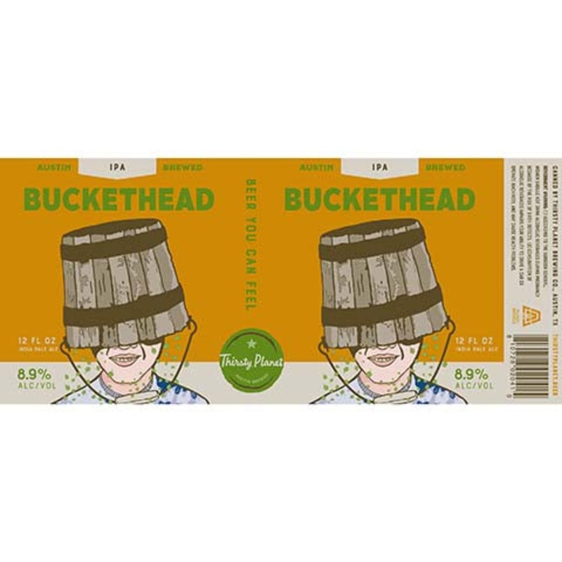 Thirsty Planet Buckethead IPA 12OZ SINGLE CAN