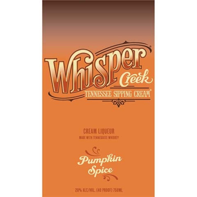 Whisper Creek Pumpkin Spice Cream Liqueur 750ML BTL