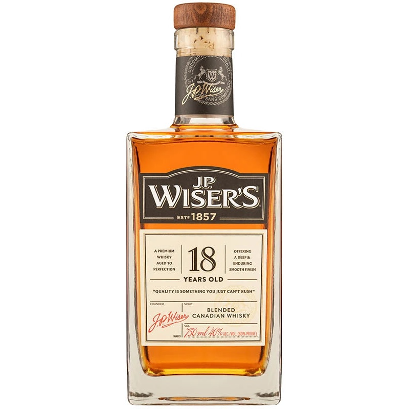 WISERS 18YR CANADIAN WHISKY 750ML @ Deerfoot City [1001541] 750 ml