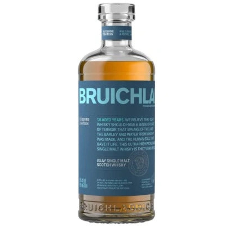 BRUICHLADDICH 18YR ISLAY SCOTCH WHISKY 700ML @ Red Deer [1056147] 700 ml