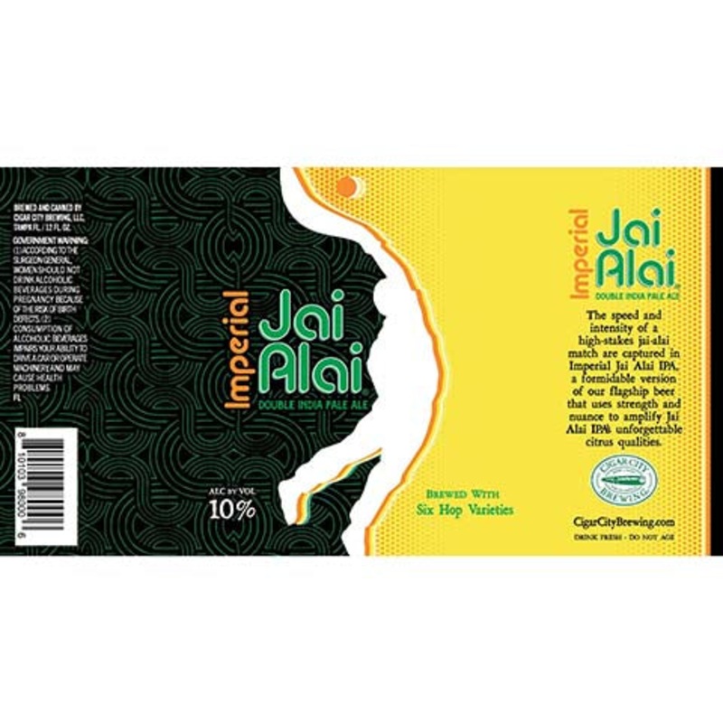 Cigar City Jai Alai Imperial DIPA 12OZ SINGLE CAN