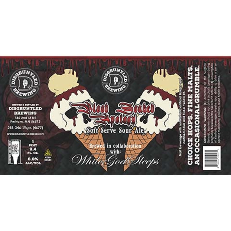 Disgruntled Blood Soaked Apology Sour Ale 750ML BTL