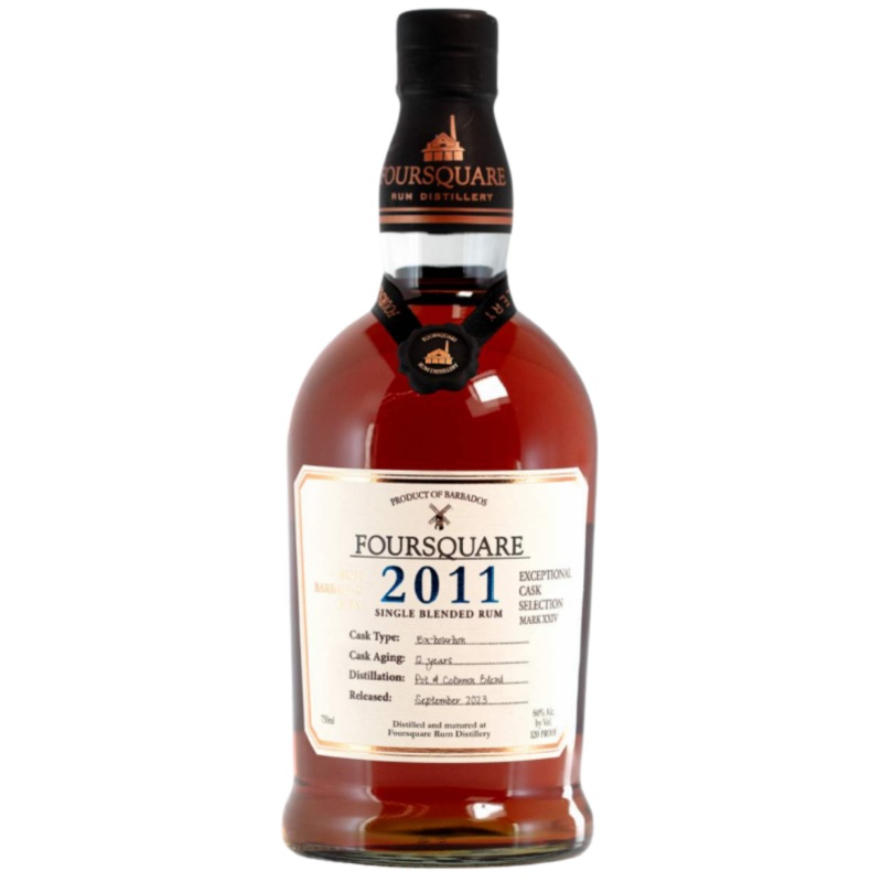 Foursquare 2011 Rum Exceptional Cask Selection Mark XXIV 12 Year