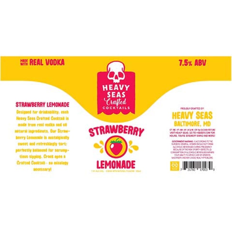 Heavy Seas Strawberry Lemonade 12OZ SINGLE CAN