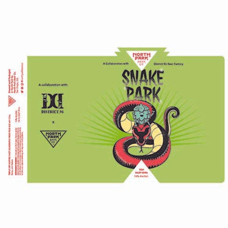 North Park Snake Park TDH Hazy QIPA 16OZ SINGLE CAN