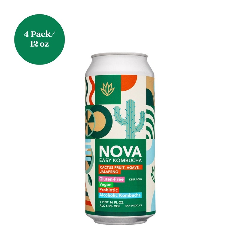 Nova Cactus Hard Seltzer 12 fl oz 4pk