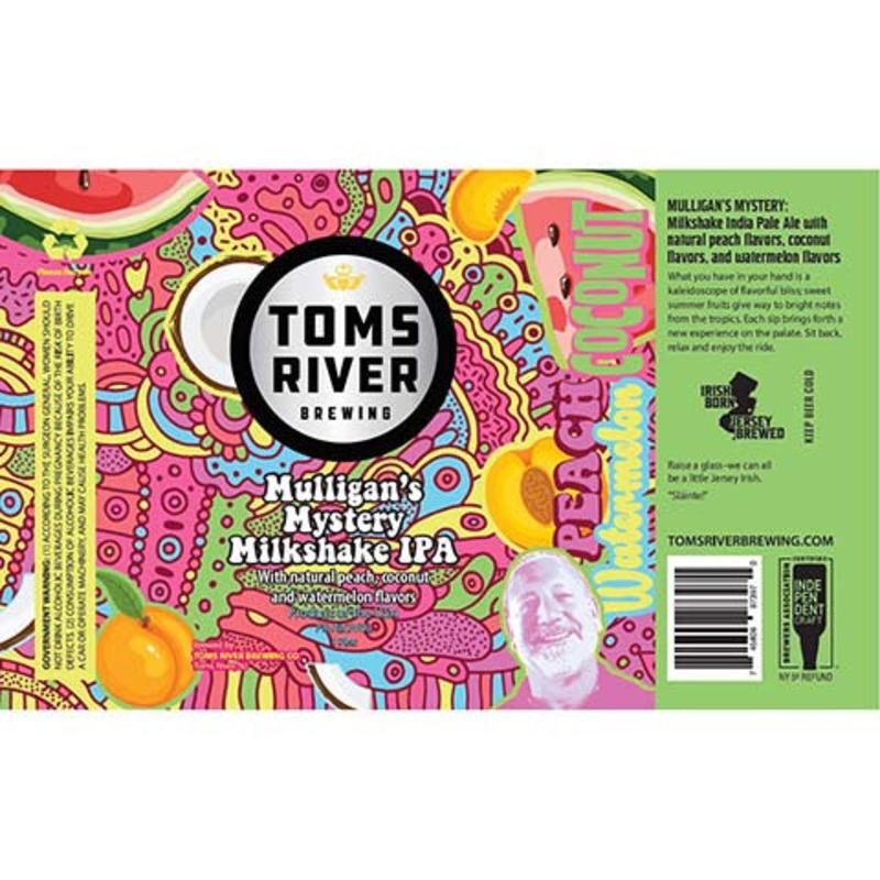 Toms River Mulligan’s Mystery Milkshake IPA 16OZ SINGLE CAN