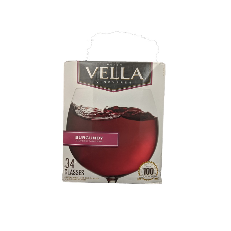 Vella Burgundy 5 L