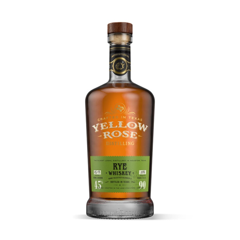Yellow Rose Distilling Rye Whiskey 90 750ML 750ML
