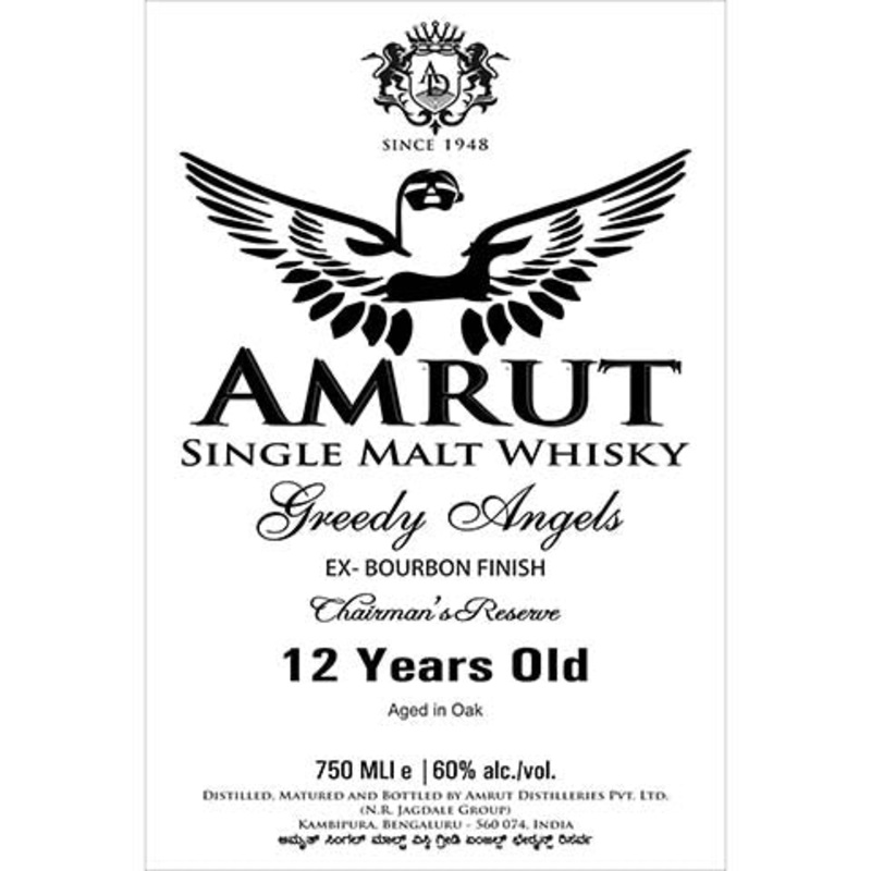 Amrut Greedy Angels 12 Years Old Chairman’s Reserve Whisky 750ML BTL