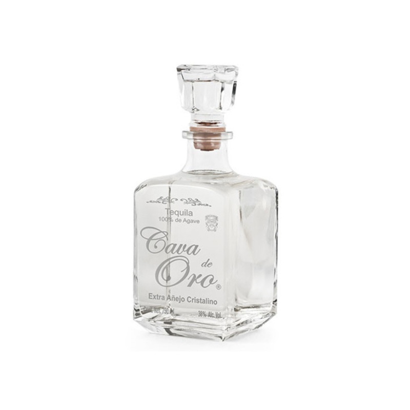 Cava De Oro Tequila Cristal Anejo 750ML 750ml Bottle
