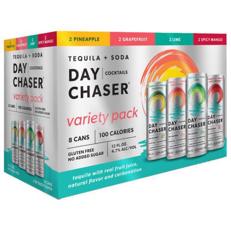 Cocktail Day Chaser 8pk Tequila Variety