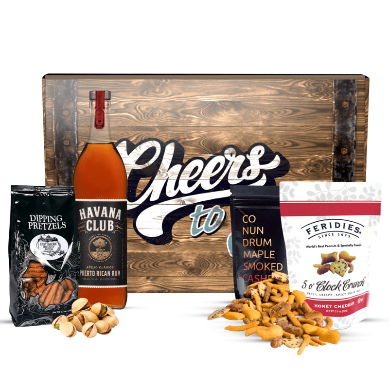 Havana Club Rum Mojito Gift Basket Cheers