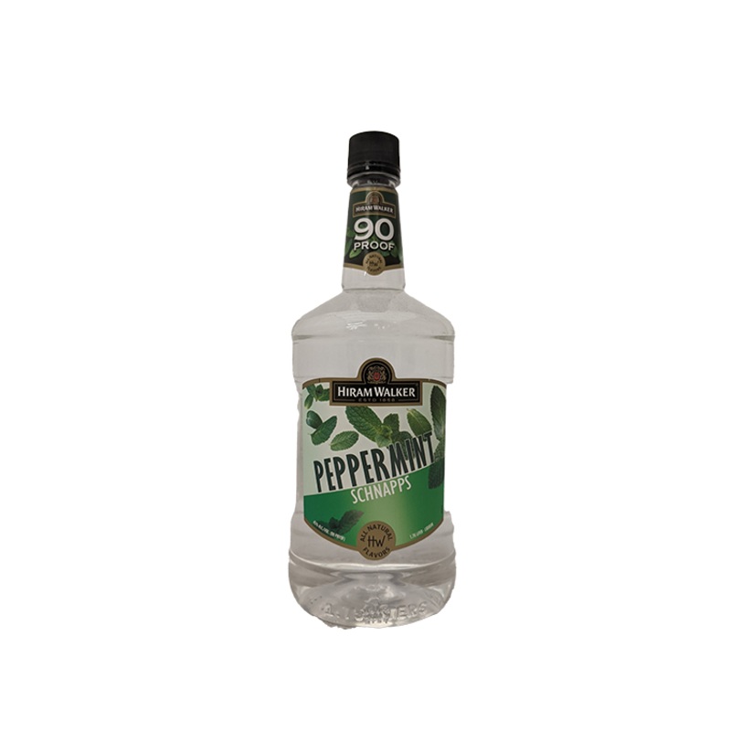 Hiram Walker 90 Proof Peppermint Schnapps 1.75L