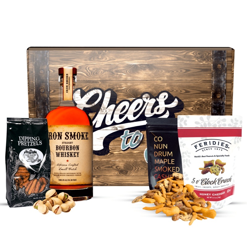 Iron Smoke Bourbon Manhattan Gift Basket Cheers