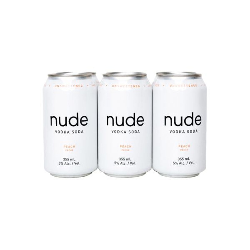 NUDE VODKA SODA PEACH