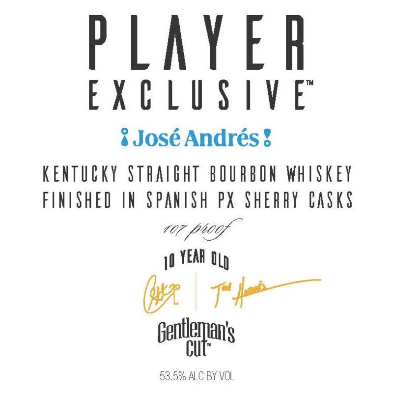 Player Exclusive Jos Andrs PX Sherry Cask 10 Year By Gentleman’s Cut