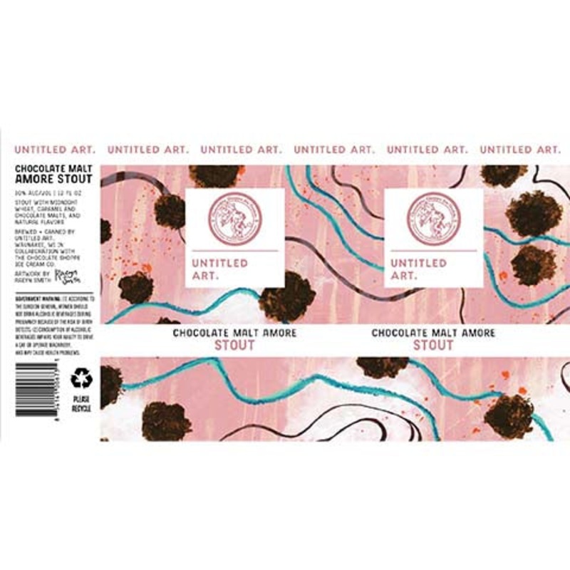Untitled Art Chocolate Malt Amore Stout 12OZ SINGLE CAN