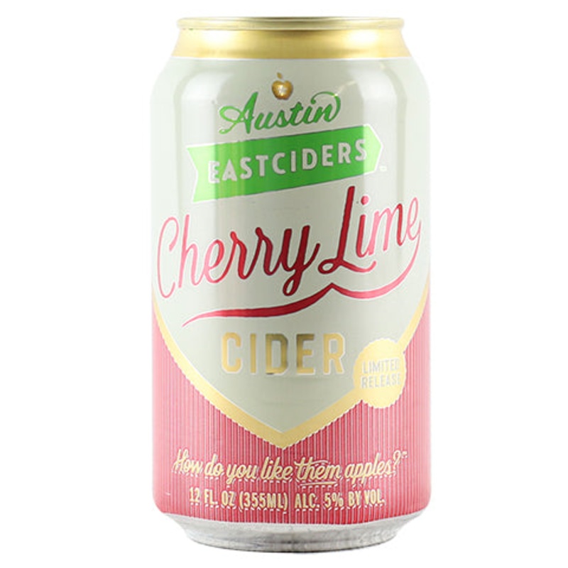 Austin Eastciders Cherry Lime Cider 12OZ SINGLE CAN