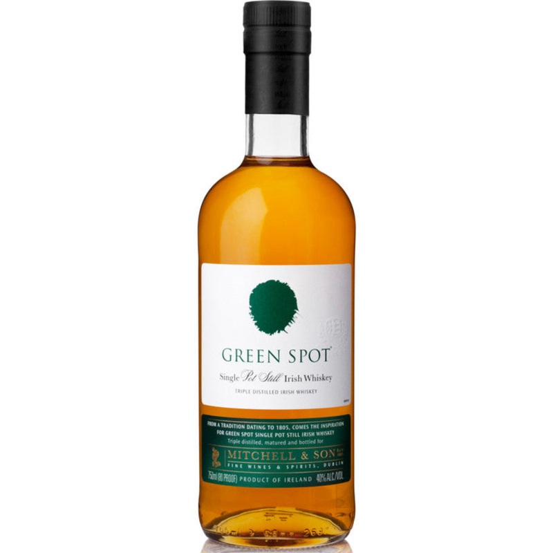 GREEN SPOT SINGLE POT STILL IRISH WHISKEY 80 750ML 750ML