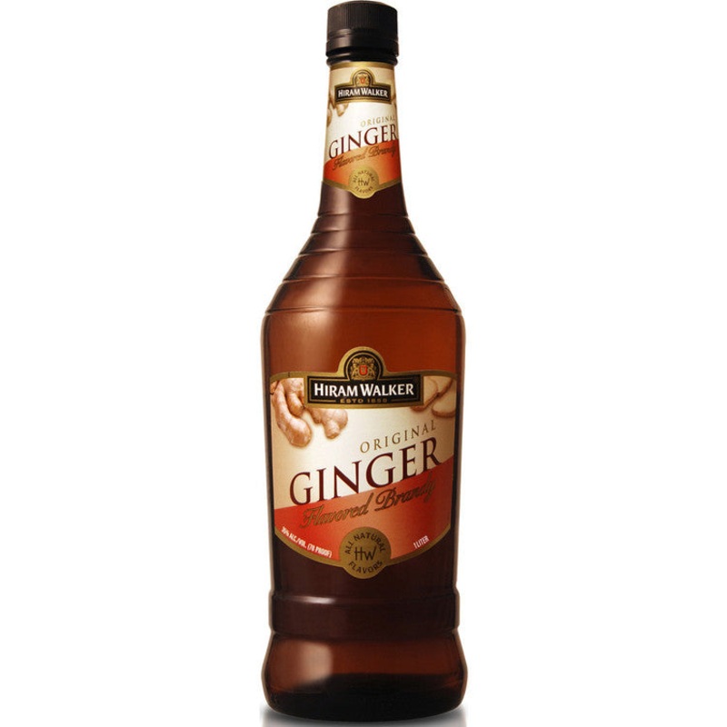 HIRAM WALKER GINGER FLAVORED BRANDY 60 750ML 750ML