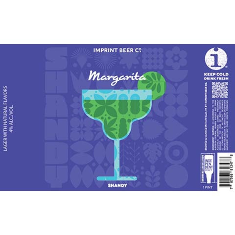 Imprint Margarita Lager 16OZ SINGLE CAN