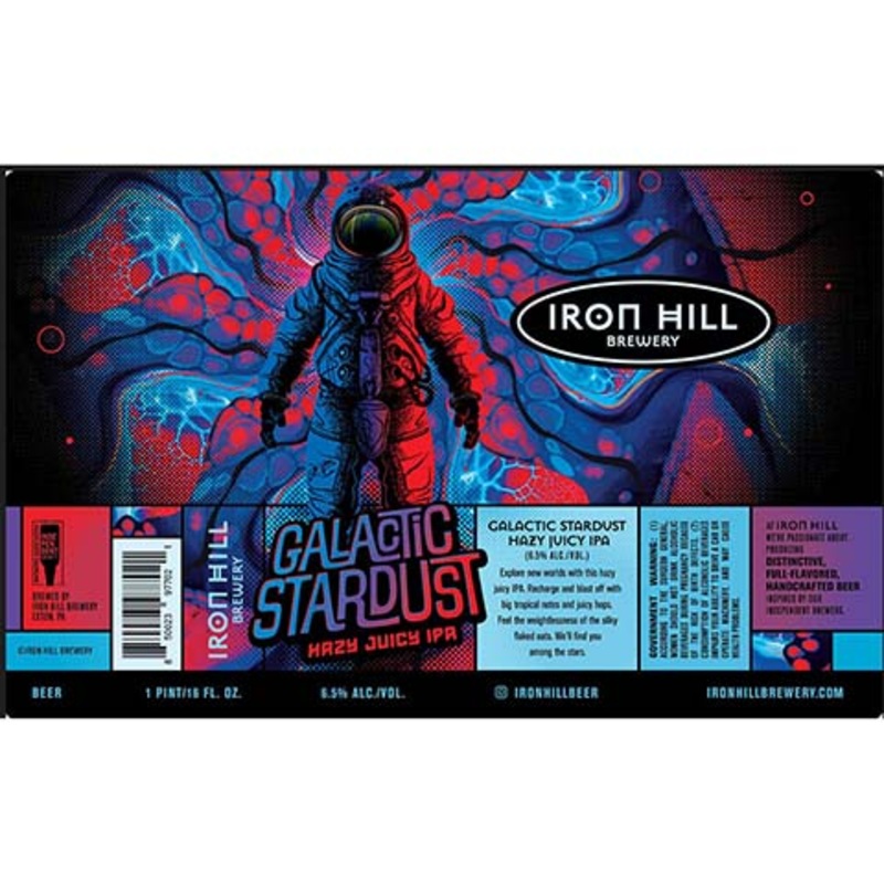 Iron Hill Galactic Stardust Hazy Juicy IPA 16OZ SINGLE CAN
