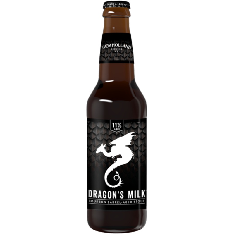 NEW HOLLAND DRAGON’S MILK BARREL AGED IMPERIAL STOUT 6/4PK 12 oz (24)