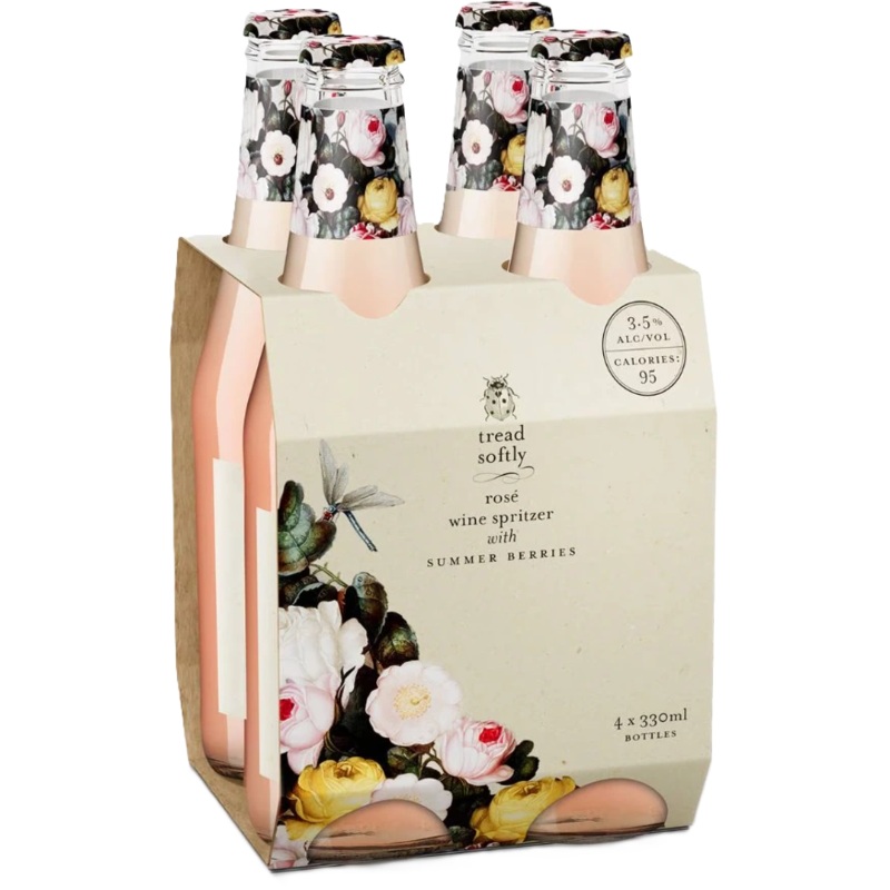 TREAD SOFTLY SUMMER BERRIES SPRITZER 4PK BT @ Southgate [1053543] 1320 ml