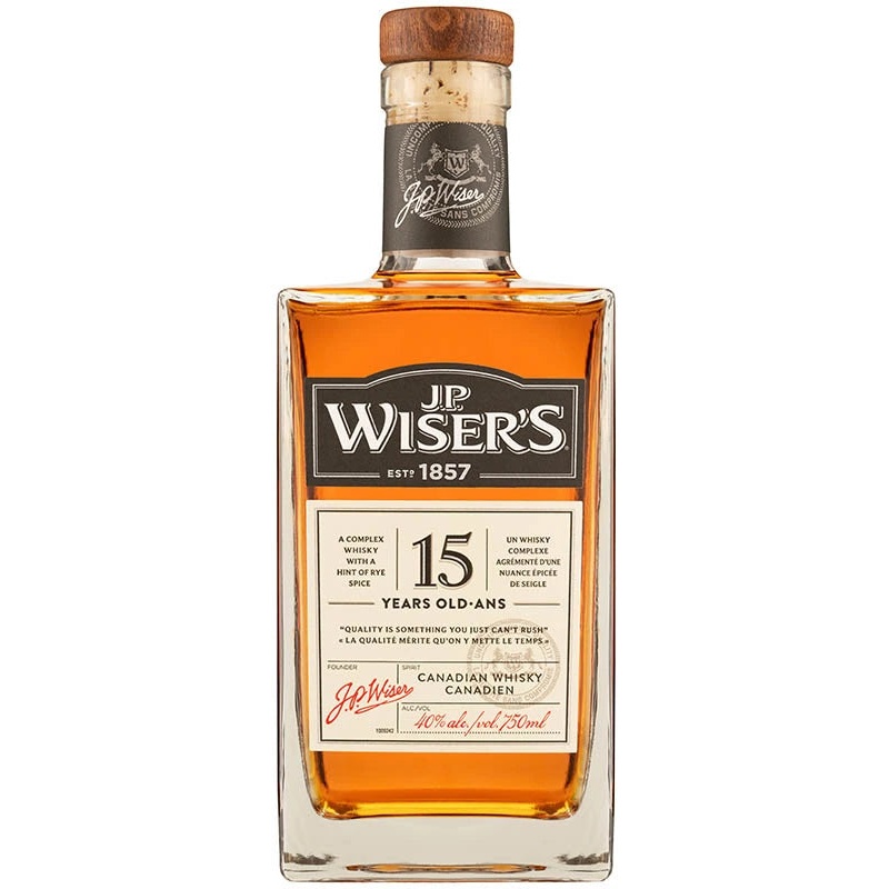 WISERS 15YR CANADIAN WHISKY 750ML @ Airdrie [1008294] 750 ml
