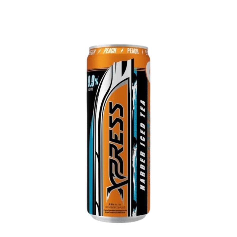 Xpress Harder Iced Tea Peach 9.9% ALC 24 fl oz Single Can