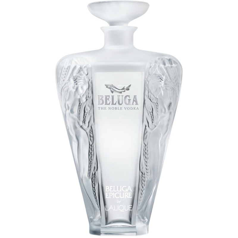 BELUGA VODKA NOBLE BELUGA EPICURE BY LALIQUE 80 750ML 750ML
