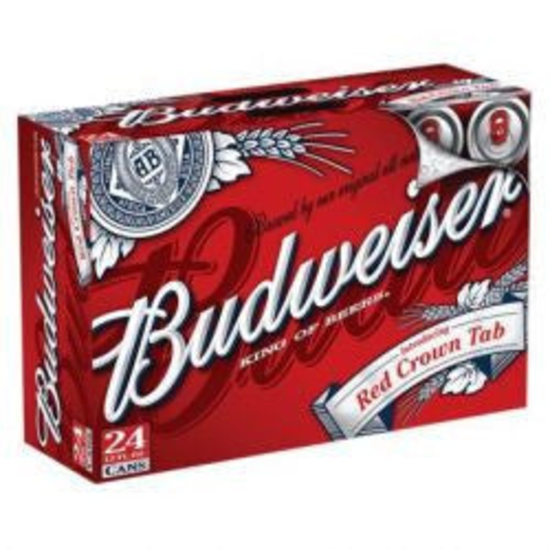 Budweiser 12 Oz Cans Loose