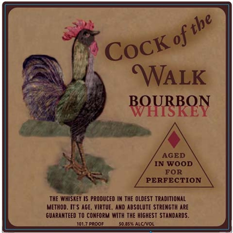 Cock of the Walk Proprietors Reserve Bourbon Whiskey 750ML BTL