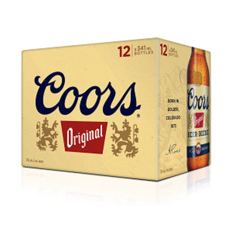 COORS ORIGINAL 341ML 12PK BT @ Sage Hill [1002858] 4260 ml