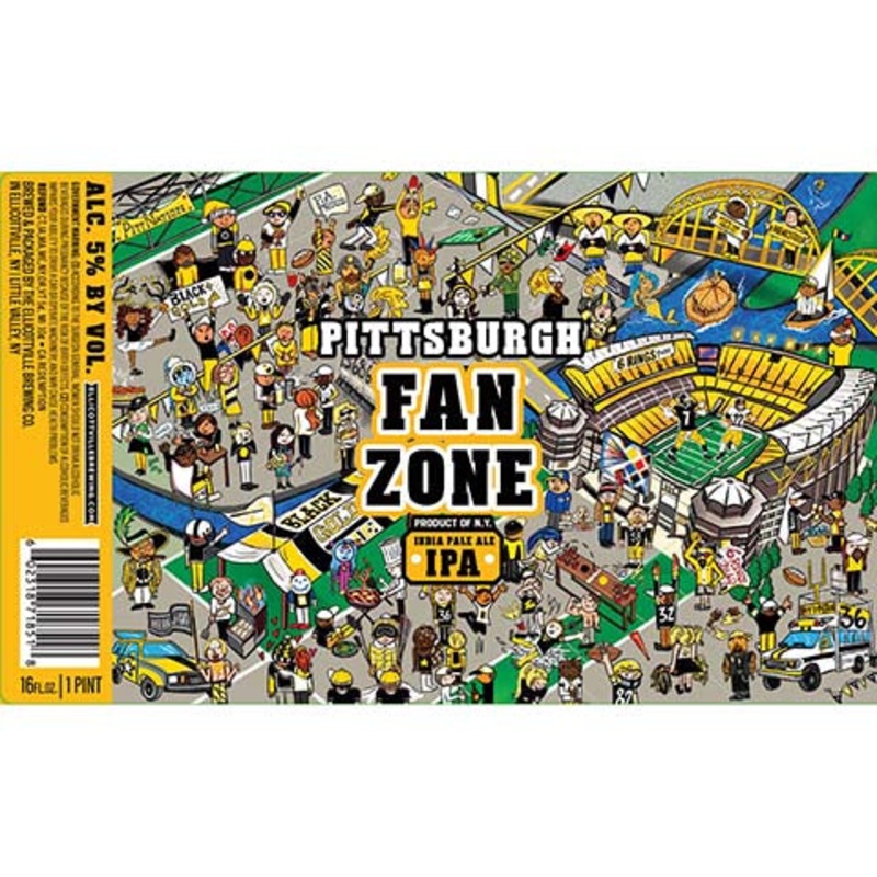 Ellicottville Fan Zone Pittsburgh IPA 16OZ SINGLE BTL