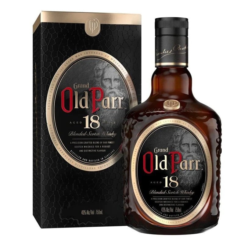 Grand Old Parr 18 Year Old Blended Scotch Whisky Gift Box 750ML BTL WITH GIFT BOX