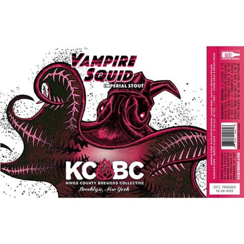 Kings County Brewers Collective Vampire Squid Imperial Stout 16OZ SINGLE CAN
